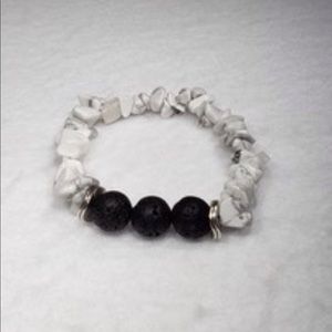 Handmade boho beaded bracelet